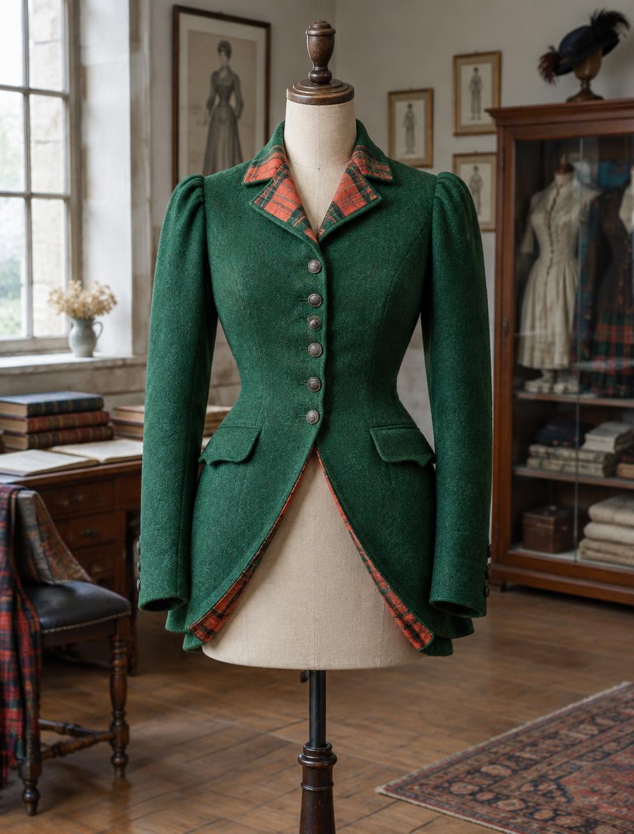 The fitted walking jacket, an editorial garment study from Scotland